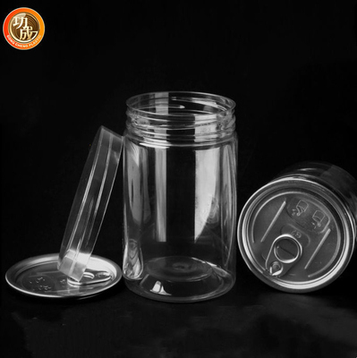 85 Kaliber 300 ml Süßigkeiten-Cookie-Glas Klares Kleines Lebensmittel-Grad Plastikverpackungsglas