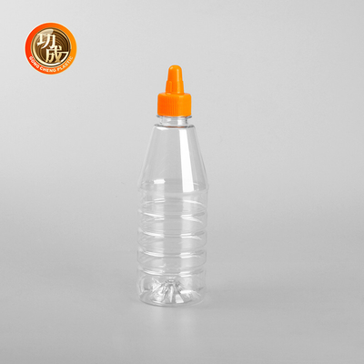 Hot Stamping Oberfläche Handhabung Gewürzflasche mit Kappe leicht zu quetschen