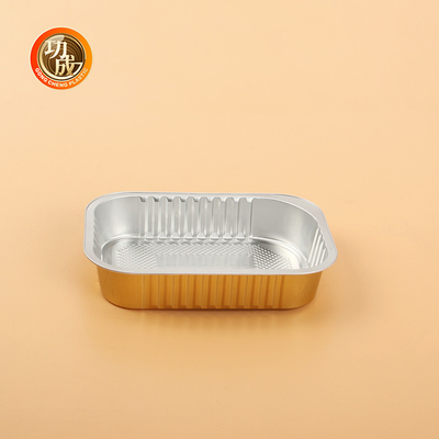 Aluminiumbestellte Verpackungskisten Umweltfreundlich Silber/Gold/OEM-Design Rechteck/Runde/OEM-Formen