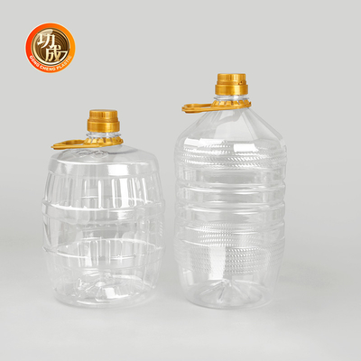 Lebensmittel-Plastik-Kühlstoff-Flaschen Schrauben auf Deckel