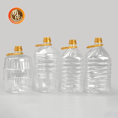 Flaschen aus klarem Kunststoff mit Gewürzen Lebensmittelgewürze Verpackung 1800 ml Kapazität