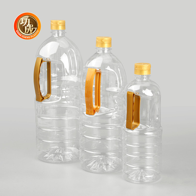 Schraub auf Deckel Kunststoff Öko-Kochöl Flasche Lebensmittelqualität Gewürze Verpackung kundenspezifisch 1000ml-1800ml