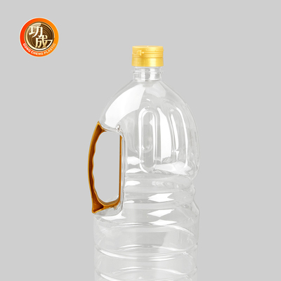 Flaschen aus klarem Kunststoff mit Gewürzen Lebensmittelgewürze Verpackung 1800 ml Kapazität