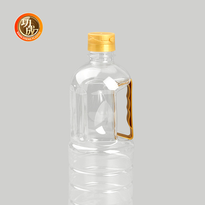 Flaschen aus klarem Kunststoff mit Gewürzen Lebensmittelgewürze Verpackung 1800 ml Kapazität