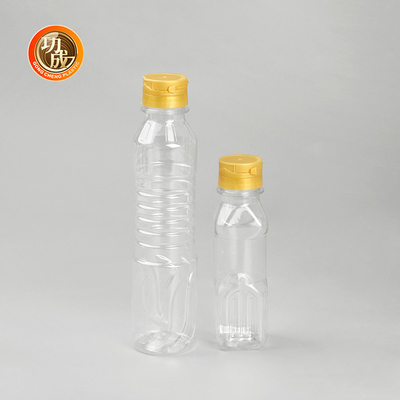 Flaschen aus klarem Kunststoff mit Gewürzen Lebensmittelgewürze Verpackung 1800 ml Kapazität
